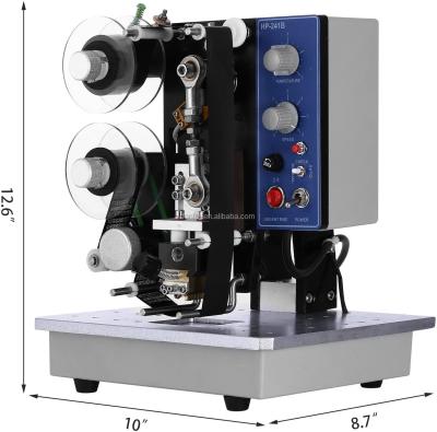 China Semi Automatic Date Printer Manufacturing Date /hot Batch Stamping Machine Printing For HP241B for sale