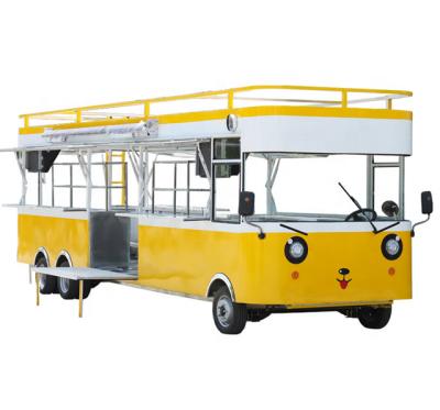 China Best Quality Fast Food Car Snack Food Truck /Mobile Dining Car Energy Saving Electric Portable Variable Function for sale