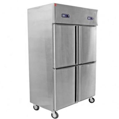 China 1000L Refrigerators Freezers Four Door Refrigerator With Upright Vegetable / Meat Equipment Kitchen Refrigerator for sale