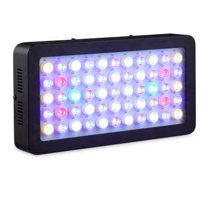 China Widely Used In Aquarium China Supplier Dimmable CE 165W Full Spectrum Blue Led Aquarium Light Lighting For Coral Reef for sale