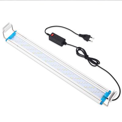 China 90-260V Super Slim Aquarium Clip Light Aquarium Planted Aquarium Lamp 18-58cm LED EU Power Aquarium Lighting 18cm/28cm/38cm/48cm/58cm for sale