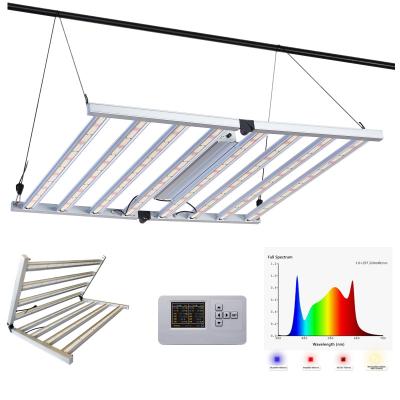 China Wholesale Medical Seed Starting Grow Light 8 Bars Led Lights 301B Spider Led Grow Lights Sulight For Indoor Plants for sale