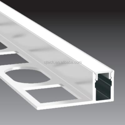 China High Quality Decorations Plaster Recessed LED Aluminum Channel For LED Strip Light Aluminum Profile For Drywall for sale