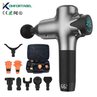 China MG04C Rechargeable Massager Gun For Massage 4Cabezales For Free 4800 Mah Conpair Mini Massage Tabancasi de Phisio Pistola De Tejido Profund for sale