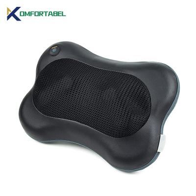 China Rechargeable Heating Pillow Bantal Sandaran Kursi Mobil Seluruh Electric Tubuh Shiatsu Pijat Bluedea Massagekissen Heizung MP02F Massager for sale