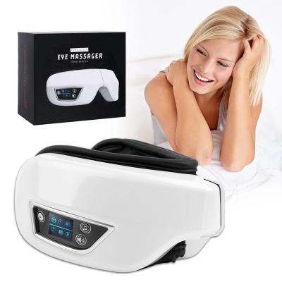 China Em09 Airbag Massage Face Eye Protector Wireless Rechargeable Massager Vibration Heat Anti-Aging Electric Eye Care Cihaz for sale