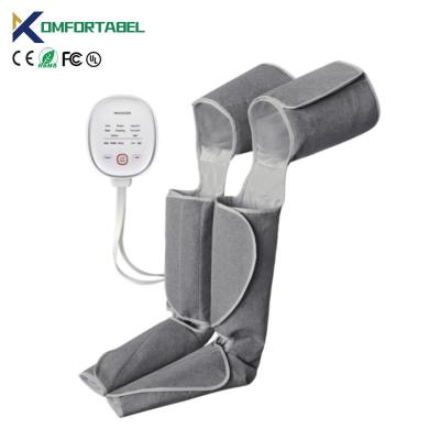 China Rechargeable FM03B Shihatsu Airbag Foot Anf Calf Massager Machine with Heat Leg Massager Device Foot and Leg Massager for Circulation for sale