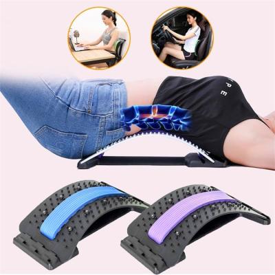 China Manufacturer High Quality Adjustable Lumbar Support Device Posture Corrector Rechargeable Back Stretcher for Upper and Lower Back Pain Relief for sale