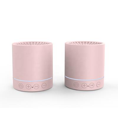 China Wireless Portable TWS Bluetooth Speaker Twin Mini Wireless Speaker Stereo with TF Card Slot and MIC for Handsfree Call for sale