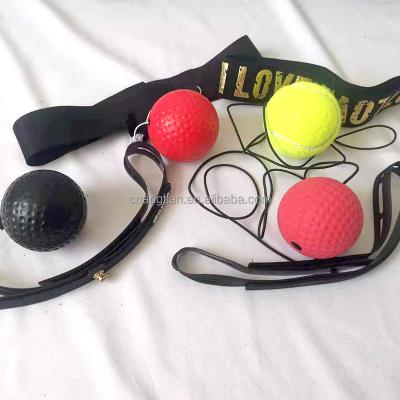 China Training Reflex Fighting Headband PU Ball Speed ​​angtian boxing punch ball for fitness Muttahida Majlis-e-Amal refex bag for sale