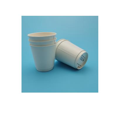 China Paper PLA Coated Double Wall Sugar Cane Paper Hot Drink Cup 10oz for sale