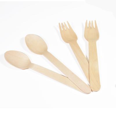 China Cake Spoon Fork Biodegradable Biodegradable Wooden Knife for sale