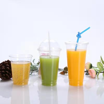 China High quality biodegradable OEM design disposable 360ml clear cold drink pla cups for cold drink for sale