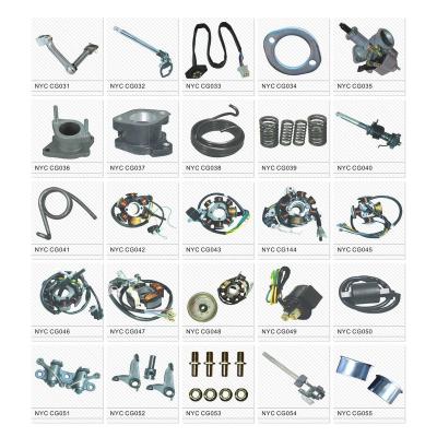 China High quality hot sale air cooled CG125 125cc 150cc 175cc 200cc motorcycle parts for sale