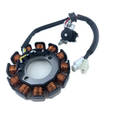 China Aluminum Alloy OEM Motorcycle Magneto Coil Half Full Level 4/6/8/11/12/18 Wave Stator Coil Plate for sale