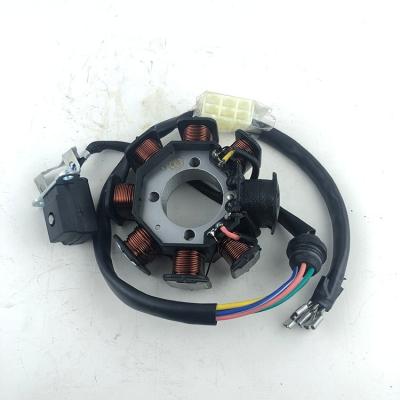 China Aluminum Alloy OEM Motorcycle Magneto Coil Half Full Level 4/6/8/11/12/18 Wave Stator Coil Plate for sale