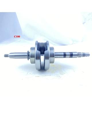 China Carbon Metallic Round Best Quality Motorcycle C100 Steel Crankshaft for sale