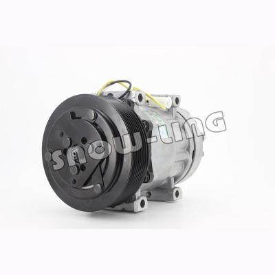 China European 709/ 7H15 Truck A/C Refrigeration Compressor For 24V Truck A/C System FH for sale