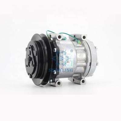 China SD7H13 Excavator /truck Japanese Type High Quality Car AC Compressor For 12V 2A 132MM Universal SD7H15-7351 Universal for sale