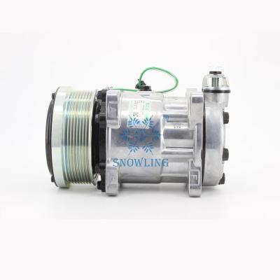 China 709/ 7H15 Chinese Truck AC Compressor For Truck Air Conditioner Howo for sale