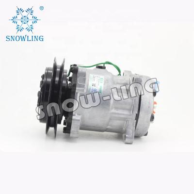 China Hot Sale 24V AC Compressor 7H15 146MM 1B For Excavator 19*22*28cm for sale