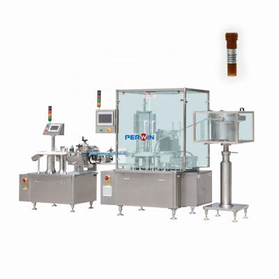 China Semi Automatic IVD Liquid Filling Machine 3 in 1 Bottle Filling Machine for sale