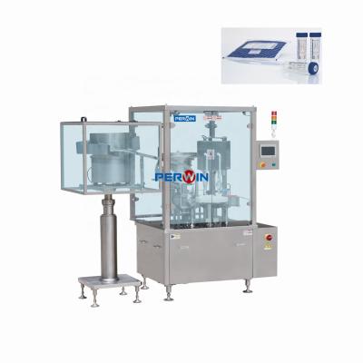 China IVD Aseptic Sealing Equipment Rotary Bottle Filling Machine For 1ml Test Tube for sale