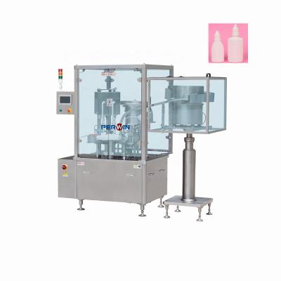 China Chemical liquid filling machine for pharmacy 10ml dropper bottle filling machine for sale