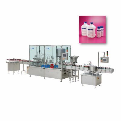 China IVD Bottle Filling Machine Automatic Rotary Bottle Filling Machine For Buffer Solution 100ml To 1000ml for sale