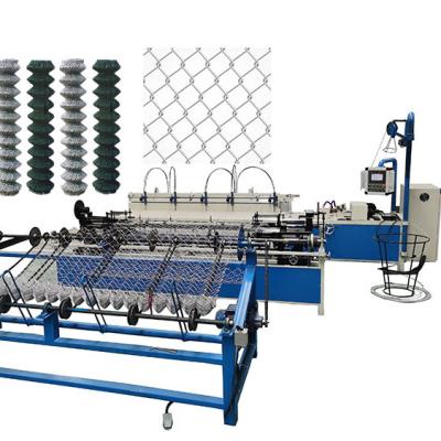 China Building Material Shops HBFL Single Wire Automatic Chain Link Fence Machine for sale