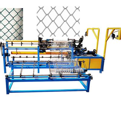 China Building Material Stores HBFL Factory Low Price Chain Link Fence Making Machine With Semi Automatic In India for sale