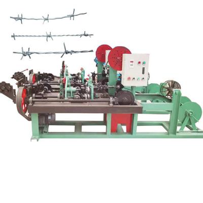 China Hotels HBFL Common Double Twisted Barbed Wire Netting Machine For Sale for sale