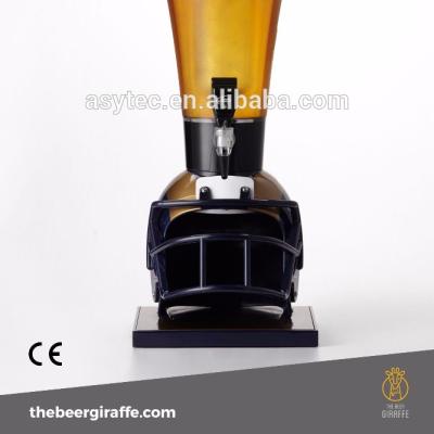 China Party Beer Dispenser - 2-5L Sports Beer Tower With Ice Tube / Drink Dispenser With Cooling for sale