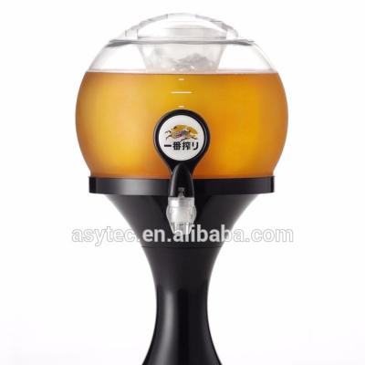 China Beer Party Beer Dispenser Balloon Beer Tower with Cooling Beverage Dispenser for sale