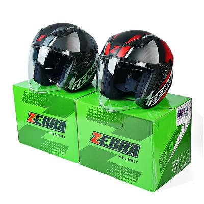 China Jet Helmet Hot Popular Top Quality Double Lens Open Face Motorcycle Helmet China Manufacturer Fast Shipping Half for sale