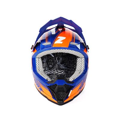 China Motorcross Helmet Motocross Shape Full Face Helmet Set Adult Dirt Bike Motorcycle Helmets for sale