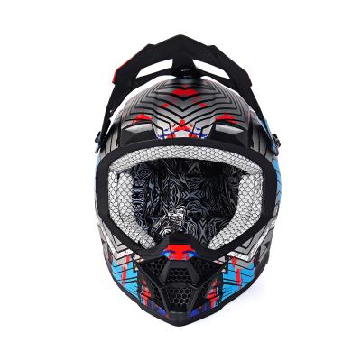 China Custom New and Washable Inner Layer Dirt Bike Motorcycle Motorcross Helmet Removable Helmets for sale