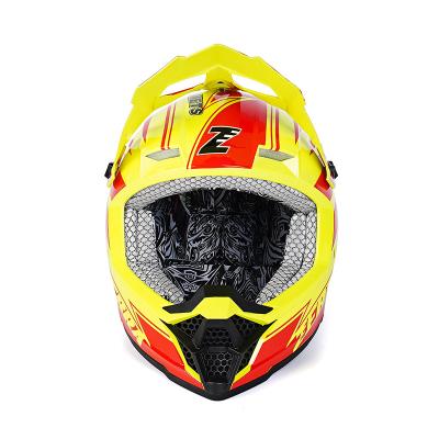 China Motorcross Helmet Custom New And Washable Inner Layer Motocross Motorcycle Removable Offroad Helmets Manufactures for sale