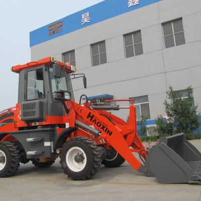 China ZL16F 915 Mini Red Color Compact Loader In Stock 10.7 CBM for sale