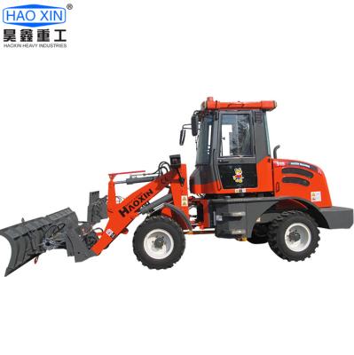 China Agriculture Machinery 915 Mini Wheel Loader Trencher Low Price 0.7cbm for sale