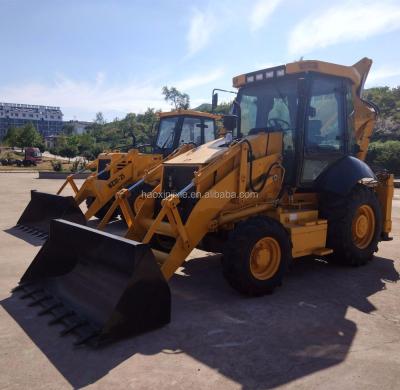 China Farm Tractor Loader Backhoe 4cx Backhoe Front Loader 1m3 for sale