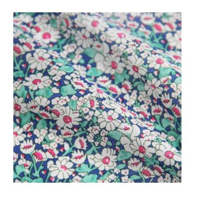 China 100% cotton poplin beauty roses breathable woven floral print fabric for babies dress skirts for sale