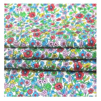 China Danjo 60S Tissun Liberty Cotton Poplin Breathable Floral Fabric For Kids Baby Cloth Dresses DIY Sewing Skirt Printed 0.5M Designer for sale