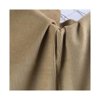 China 11W 100%COTTON ORGANIC CORDUROY TEXTILE FABRIC FOR CLOTHES SOFA HOME TEXTILE for sale