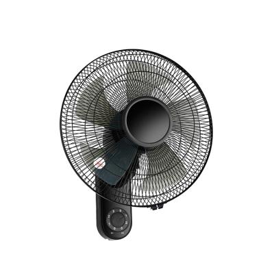 China High Quality Hotel Home Black 110v 220v 60w 16 Inch Oscillating Wall Mounted Fan for sale