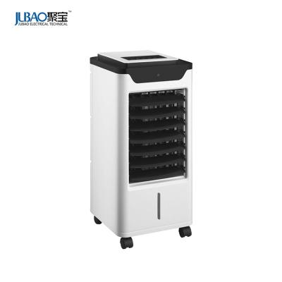 China Air Cooling Plastic Plastic Evaporative Fan Electric Water Mist Air Cooler Fan With CE for sale