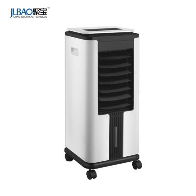 China Air Cooling Plastic Plastic Evaporative Fan Electric Water Mist Air Cooler Fan With CE for sale