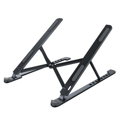 China Boneruy Portable Adjustable 8 Angle (Height) Folding Aluminum Notebook Stand Home Office Adjustable Desk for Office for sale