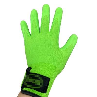 China Environmentally Friendly Latex Gardening Gloves Bamboo Lined Gardening Working for sale