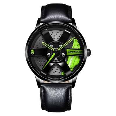 China Custom Quartz Wrist Watch 2020 Day/Date Men's Watches NEKTOM TE-37 Rim Sport Car Watch High for sale